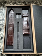 Pasek do zegarka 21mm brązowy