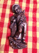 PIĘKNA RZEŹBA WYKONANA Z WOSKU OZDOBA DEKORACJA