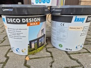 Tynk Deco Design MIKA KNAUF głęboki brąz 11 36kg 20m2 Putzgrund gratis