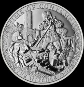 2oz Czas pogardy - Wiedźmin -  2 uncje Ag 9999 The Witcher Time Of Contempt
