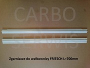Zgarniacze do wałkownicy do FRITSCH L=700mm
