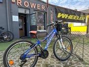 Rower Kross Hexagon replica 24 cale granat