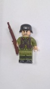 5 Figurek żołnierzy chińskich z broniami WW2 kompatybilne z Lego, Cobi