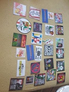 Vlepki Legia Warszawa zestaw kolekcja 100 sztuk 