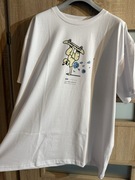 Merch by Prosto Axe biały t-shirt koszulka L , oversize skate rap