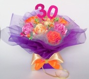 Bukiet ślub Dzień Babci Matki Mamy imieniny urodziny 18 30 40 50 rękodzieło