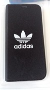 Etui z klapką do iPhone X, Xs Adidas - czarne