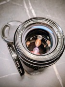 Minolta 50 /1.4 MC Rokkor-PG +  adapter K&F MD-NEX + filtr