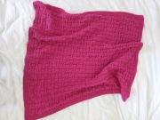 Ręcznie robiony kocyk bawełniany dla dziewczynki – bawełna