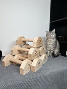 Paraletki uchwyty do pompek siłownia kalistenika