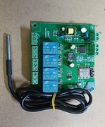 Inteligentny moduł z Supla z  przekaźnikiem 4-kanały + Termometr 