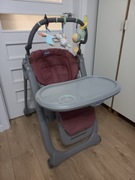 Krzesełko do karmienia Chicco Polly Magic Relax z podnóżkiem Stan BDB