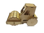 Drewniane Modele Puzzle Edukacyjne 3d Walec