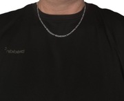 Naszyjnik Figaro stal szlachetna 54 cm 4 mm