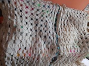 Komplet starych firan szydełkowych vintage