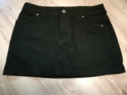 Spódnica Marks&Spencer mini M/L jeansowa czarna