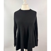 Sweter COS czarny L 40 wełniany A-line minimalistyczny elegancki