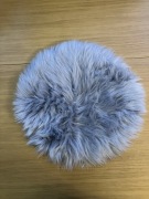 Poduszka siedzisko szare Jysk