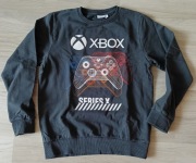 Name it XBox Series Bluza długi rękaw grafitowa bawełna 152cm