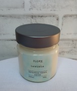 Naturalna świeca sojowa zapach lawenda