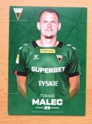 Oficjalna karta klubowa GKS Tychy 2022/23 Tomas Malec