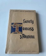 Gilbert Keith Chesterton Święty Tomasz z Akwinu 1959 r