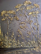 SZLACHETNY GLAMOUR - OBRAZ STRUKTURALNY Z TEKSTURĄ 3D