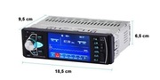Radio samochodowe z dotykowym ekranem