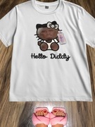 T-shirt śmieszny Hello Kitty parodia (XS-XXL)