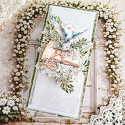 Kartka, ręcznie robiona, Bierzmowanie 