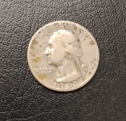 Srebrna moneta USA 1/4 Dolara (25 centów) 1940, srebro .900 6.2 g