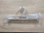 Wieszaki na bieliznę KOSTIUMY kąpielowe UBRANIA przeźroczyste 45 sztuk