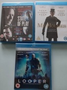 LOOPER. STAN GRY. MR HOLMES (3 BLU-RAY) FILMY SENSACYJNE BEZ PL