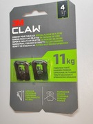 3M CLAW Uchwyt Do Wieszania Na Płytach Karton Gipsi Innych Do 11Kg 4 Sztuki