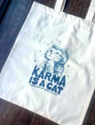 Torba tote bag torebk Taylor swift karma cotton bawełna bawełniana 