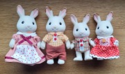 Sylvanian Families rodzina królików z czekoladowymi uszkami 5655