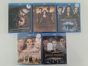 SAGA ZMIERZCH KOMPLET 1-5 [6 BLU-RAY]Lektor,Napisy PL,FOLIA,POLSKIE WYDANIE