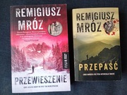 Przewieszenie + Przepaść. Remigiusz Mróz. Cena za dwie książki.