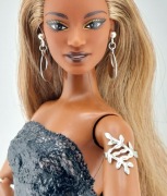 Biżuteria akcesoria bransoletka srebrna dla lalek Barbie figurek akcji 1:6