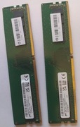 Zestaw pamięci 2x8GB Micron DDR4 PC4-3200