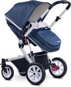 CARETERO Wielofunkcyjny Wózek 2 w 1 COMPASS navy