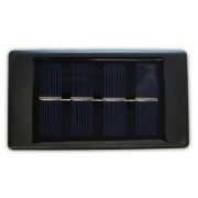 Lampy solarne LED 3 sztuki kinkiet zewnętrzny IP44 ciepłe światło 2600K
