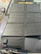 Nowa ładowarka słoneczna Neo Tools 120 W, panel przenośny (do negocjacji)