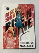 2020-21 HOOPS #rns-vcj HORNETS Vernon Carey Jr. RISE AND SHINE Jersey