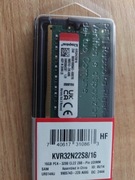 Kingston Pamięć DDR4 16GB/3200 (1*16GB) CL22 DIMM 1Rx8