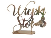 Napis na stół weselny Wiejski Stół