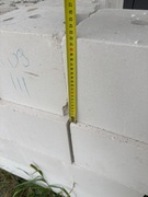 Cegły silikatowa H+H - pozostałość po budowie