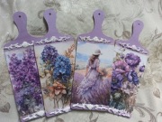 Deska do krojenia decoupage 23 cm