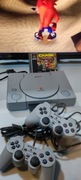 Konsola PlayStation PSX Clasic gra Crash Bandicoot 1 karta 2x dual shock