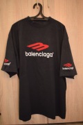 Koszulka T-shirt Czarna Balenciaga 